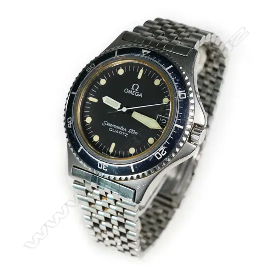 An Omega Seamaster quartz 120m wristwatch,